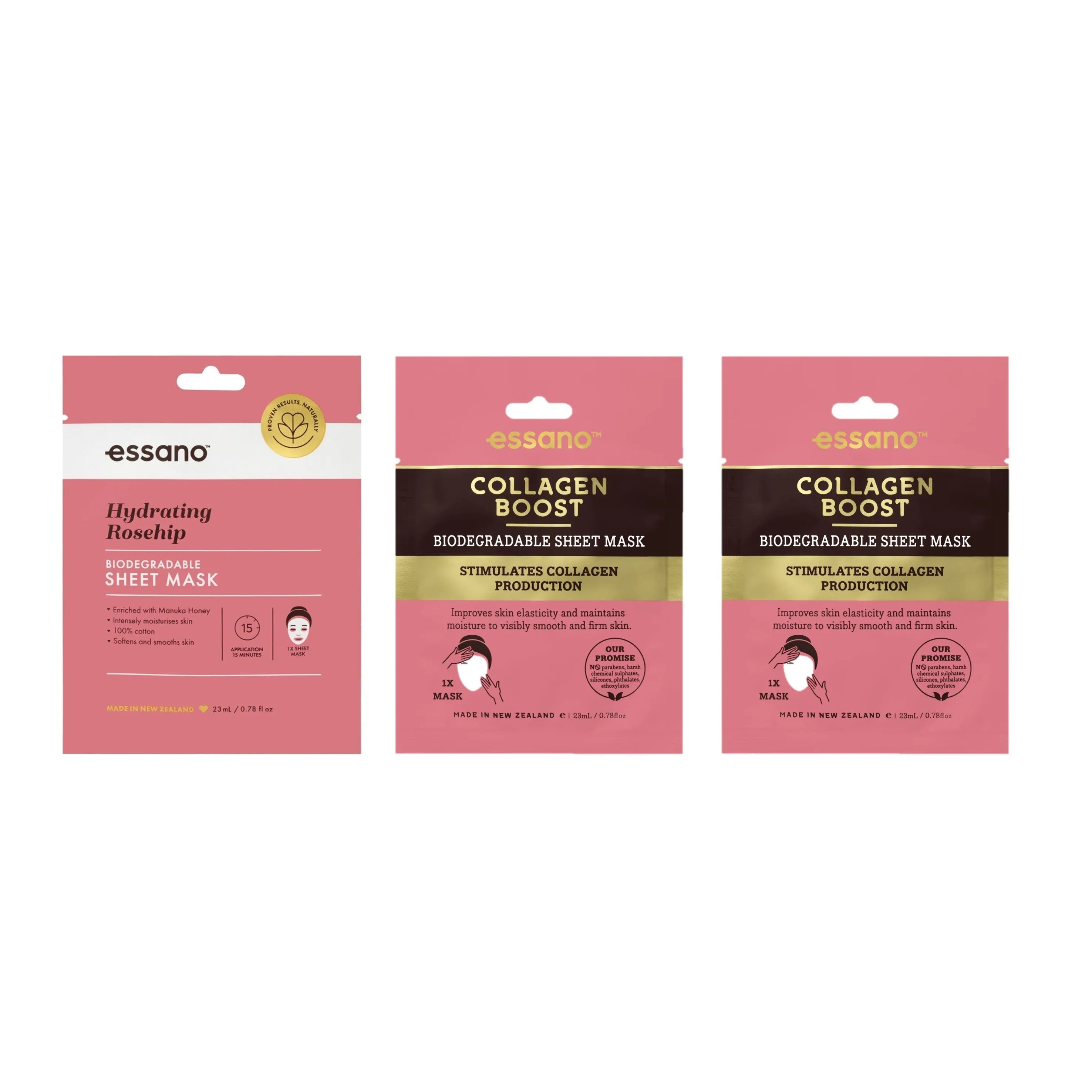 Build Your Own - 3-pack Sheet Masks Bundle