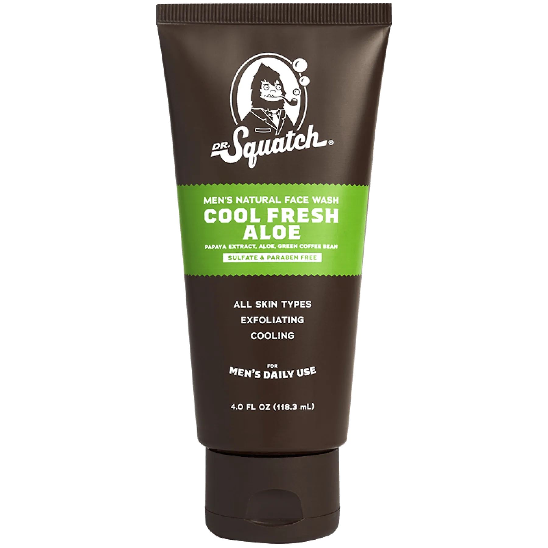 Dr. Squatch cool fresh aloe natural face wash