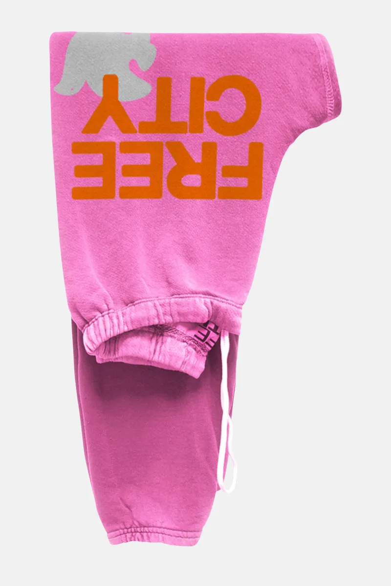FREECITY sweatpant - Pinkshroom