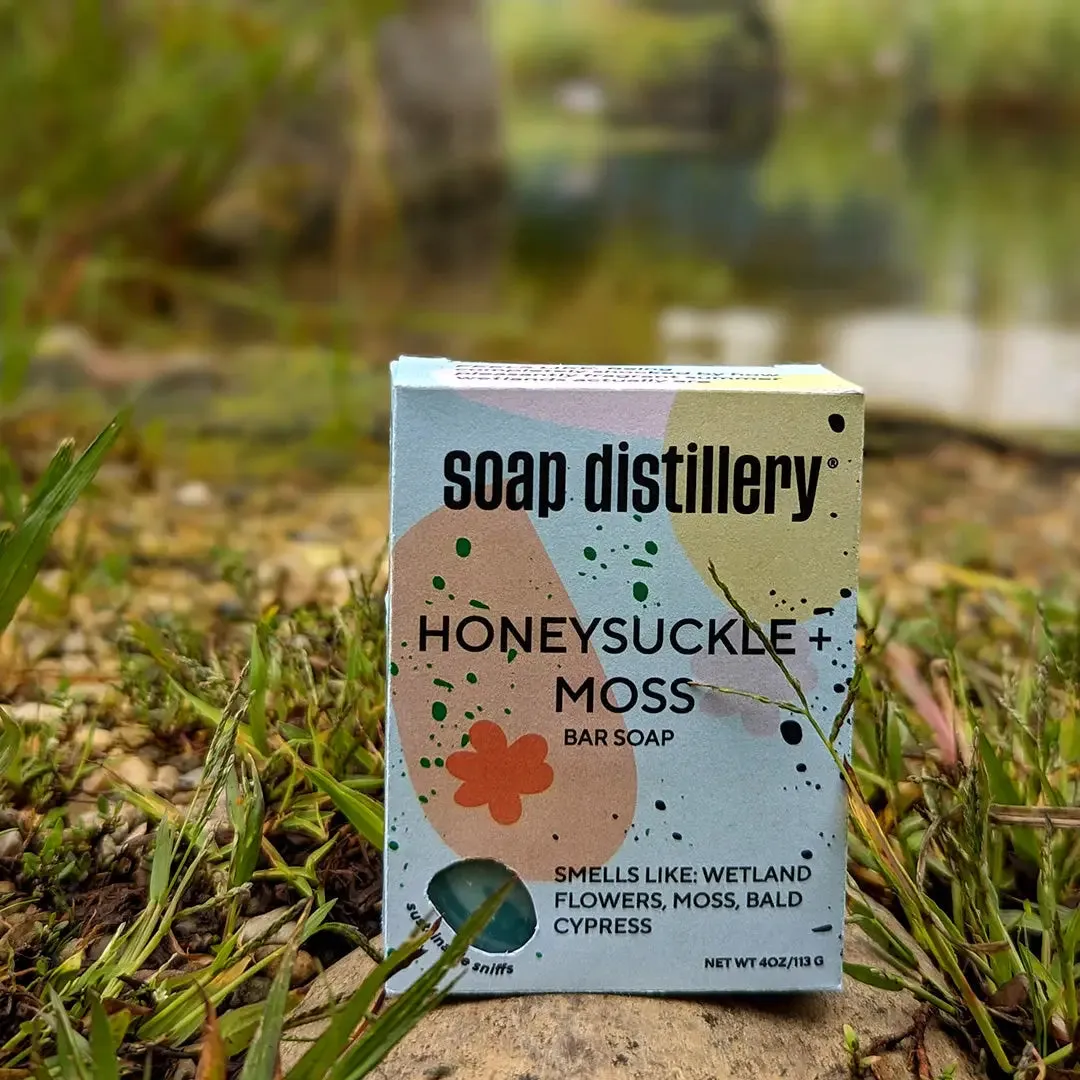 Honeysuckle   Moss | Soap Bar