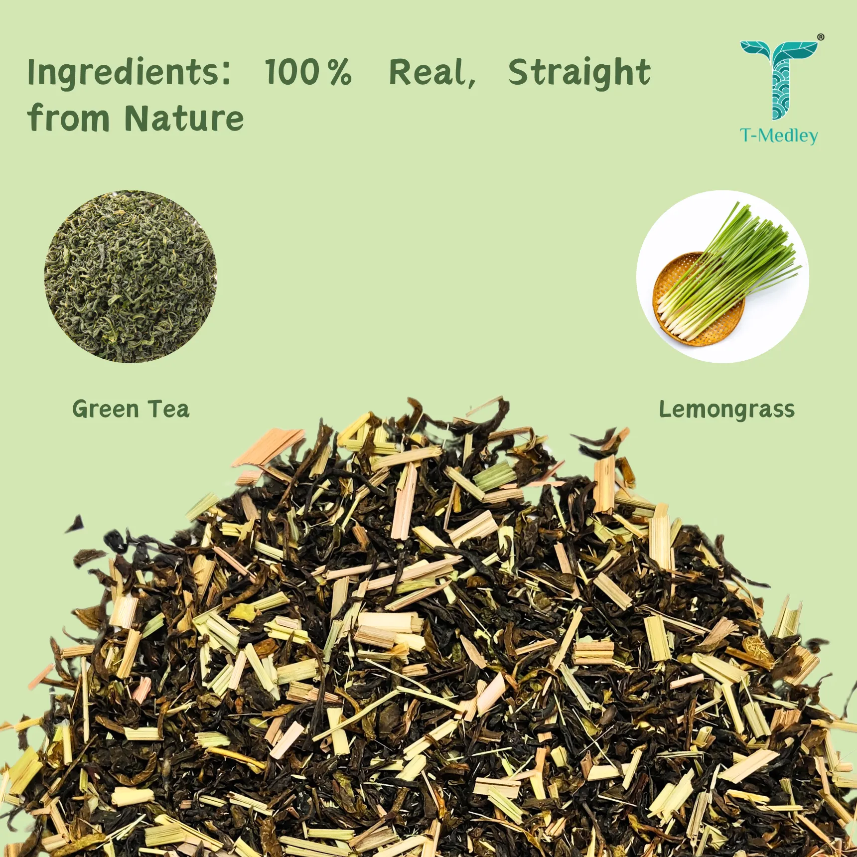 Lemongrass Green Tea (100 gms)