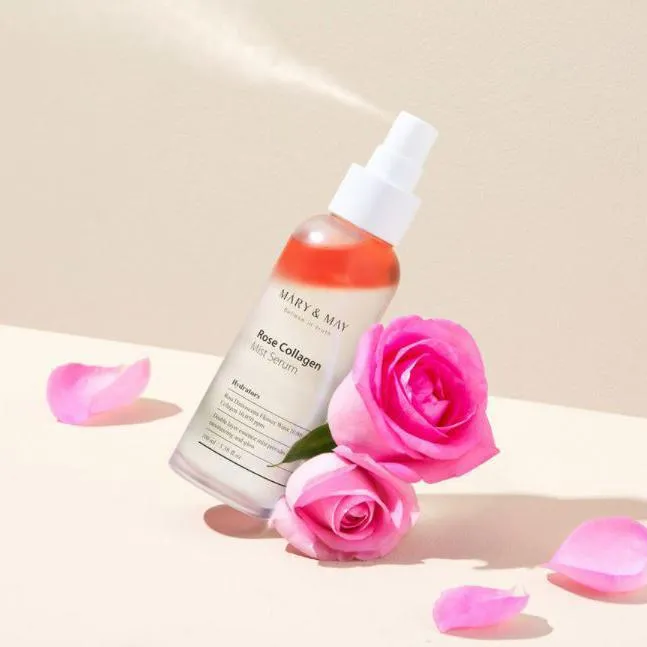 Mary&May Rose Collagen Mist Serum