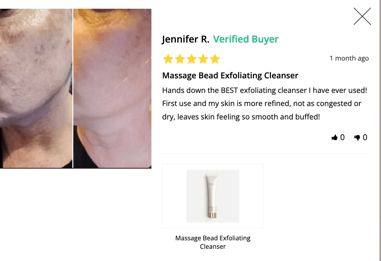 Massage Bead Exfoliating Cleanser Mini