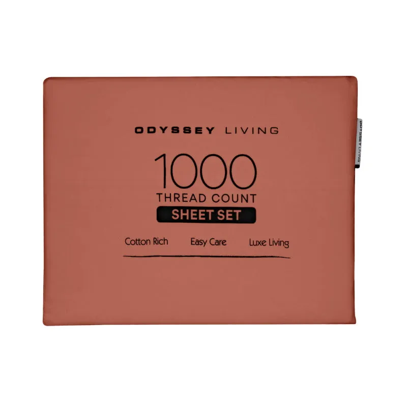 Odyssey Living Cotton Rich Sheet Set
