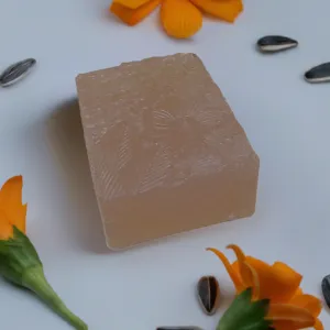 Orange Blossom Sunflower infused in Glycerin Soap