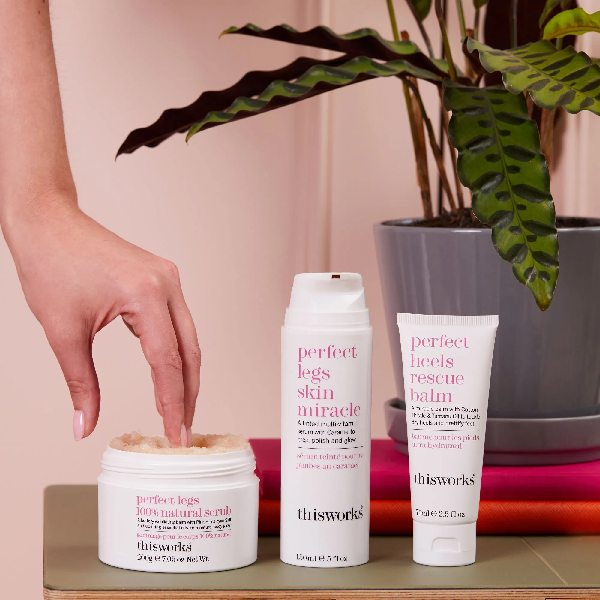 perfect legs 100% natural scrub