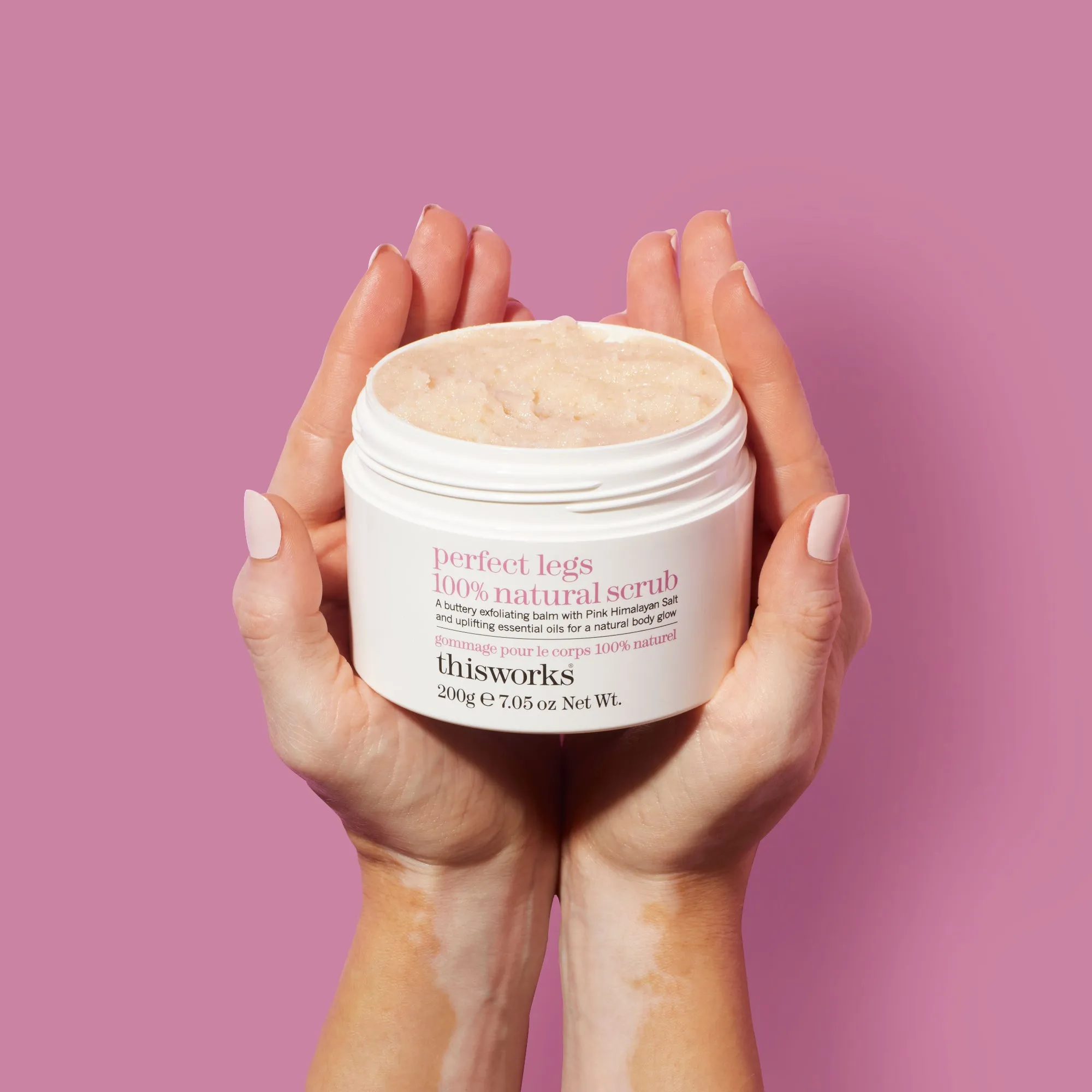 perfect legs 100% natural scrub