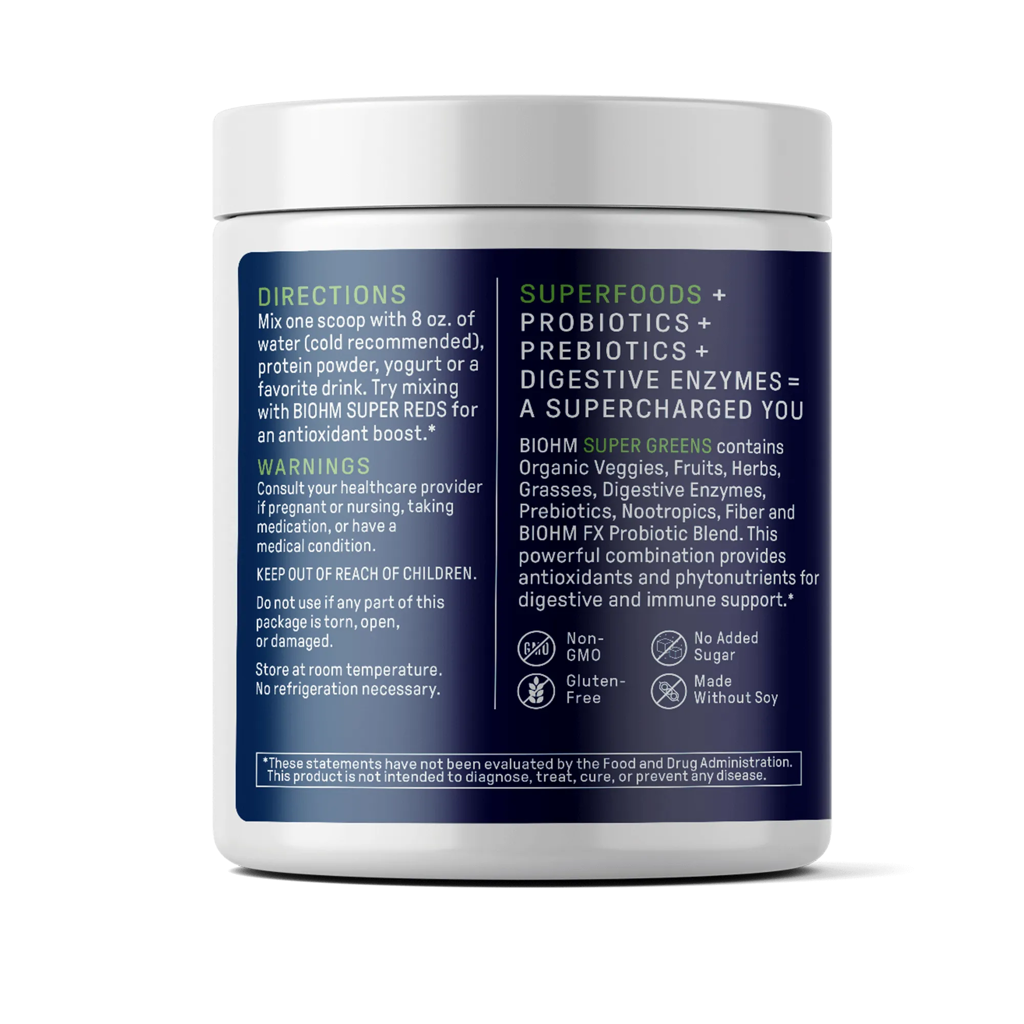 Super Greens with Probiotics