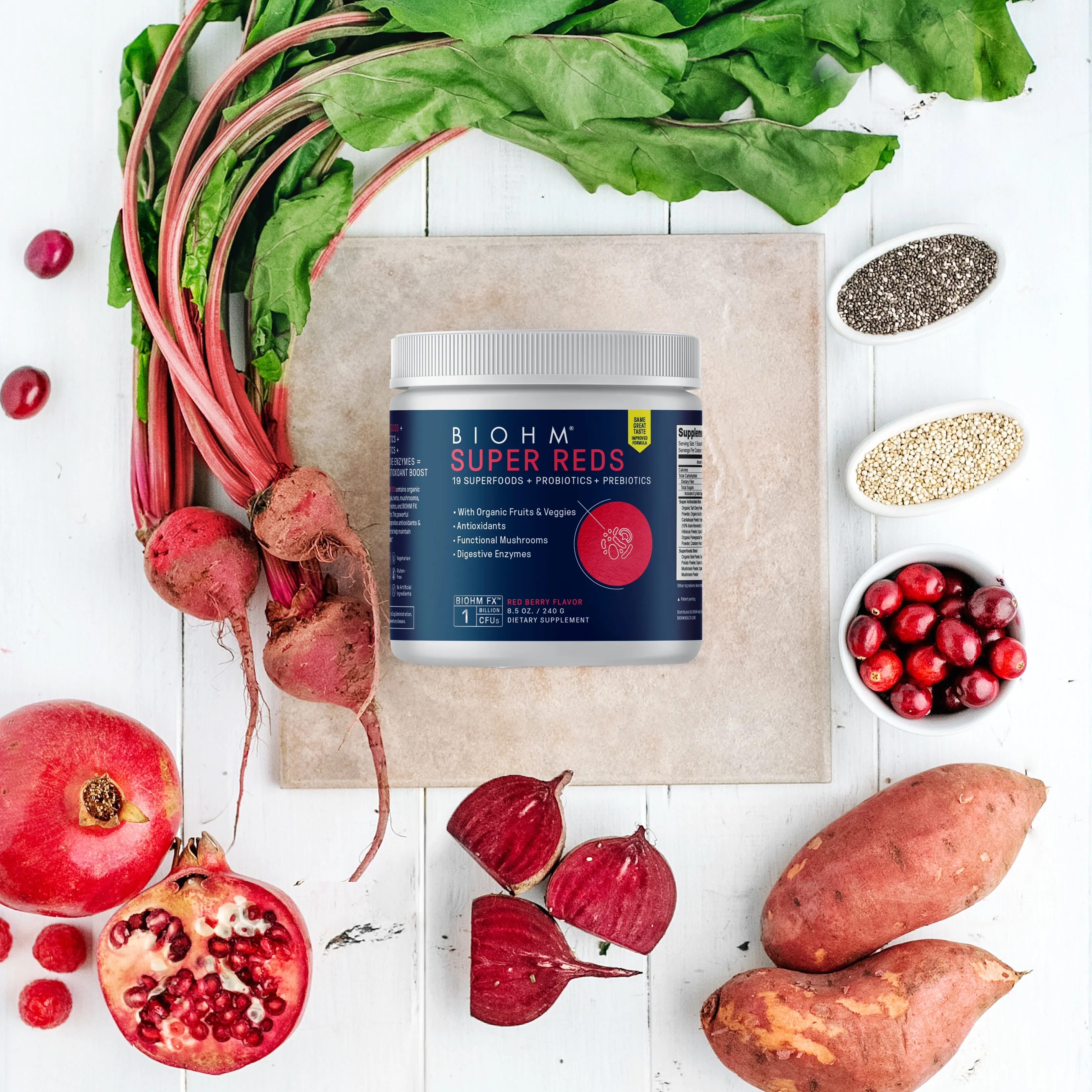 Super Reds with Probiotics