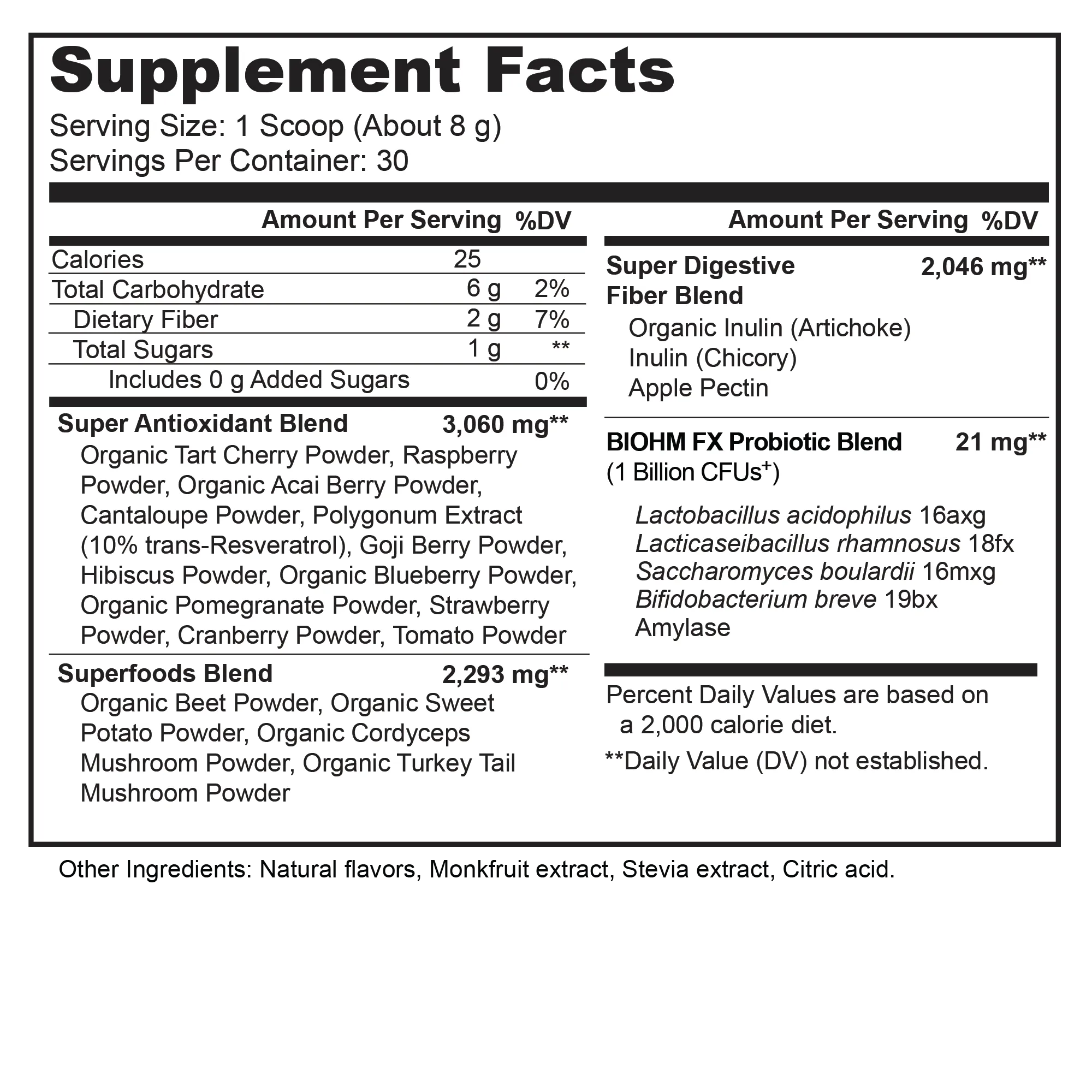 Super Reds with Probiotics